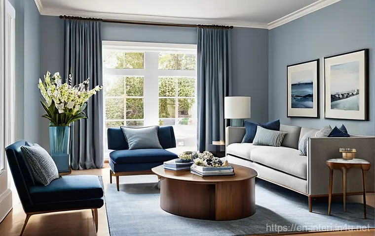 실내건축 자격증 준비 시 필요한 책 - **Prompt 1: Mastering Interior Design Fundamentals**
An inviting, sunlit modern living room desi...