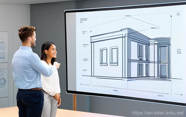 실내건축 실기에서 자주 나오는 오류 - **"A male interior designer, in his late twenties, is thoughtfully examining a collection of materia...