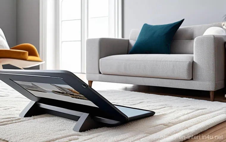 실내건축 실습에서 사용되는 주요 도구들 - **Prompt:** A diligent DIY enthusiast, in a neat pair of jeans and a casual t-shirt, is precisely ma...