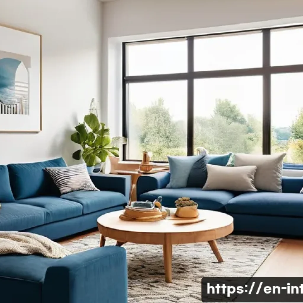 실내건축에서 고객 요구사항 분석법 - **Prompt:** A cozy, yet stylish and highly functional open-plan living room and play area, designed ...