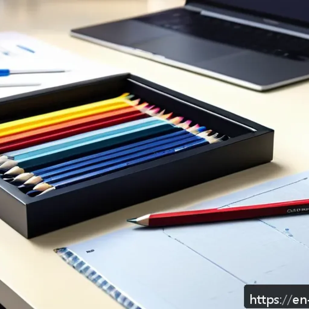 실내건축 실기 시험 준비를 위한 체크리스트 - A well-organized interior architecture exam workspace featuring a compact toolkit arranged neatly on...
